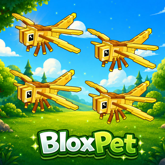 4X Golden Dragonfly